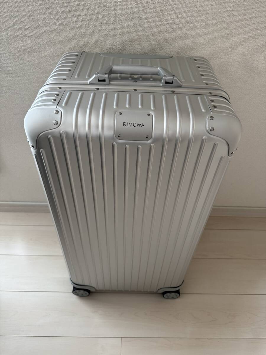 Rimowa Original Trunk Plus 105L SIlver 4 wheels Carry Case