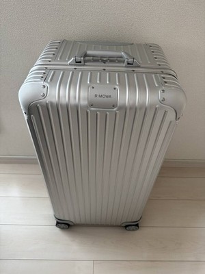 Rimowa Original Trunk Plus 105L SIlver 4 wheels Carry Case