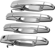 Chrome Door Handle Set 4PCS for Silverado Sierra Tahoe Yukon Escalade