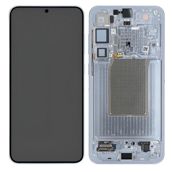 100% Original Samsung Galaxy S25 Plus S936B Display Bildschirm Rahmen Icyblue-image