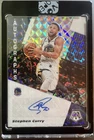 2019-20 Panini Mosaic Stephen Curry Autograph Fast Break Prizm