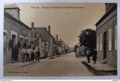Palis (Aube) - Route de Tonnerre nach Nogent sur Seine - Handel, Bourrellerie - S