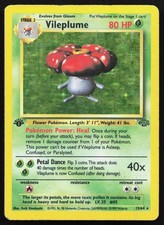 Vileplume 15/64 1ST EDITION Jungle Pokemon Holo on eBay