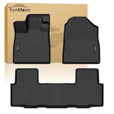 Floor Mats  Cargo Mat with Backrest Mat Custom for Nissan Pathfinder 2022-2025