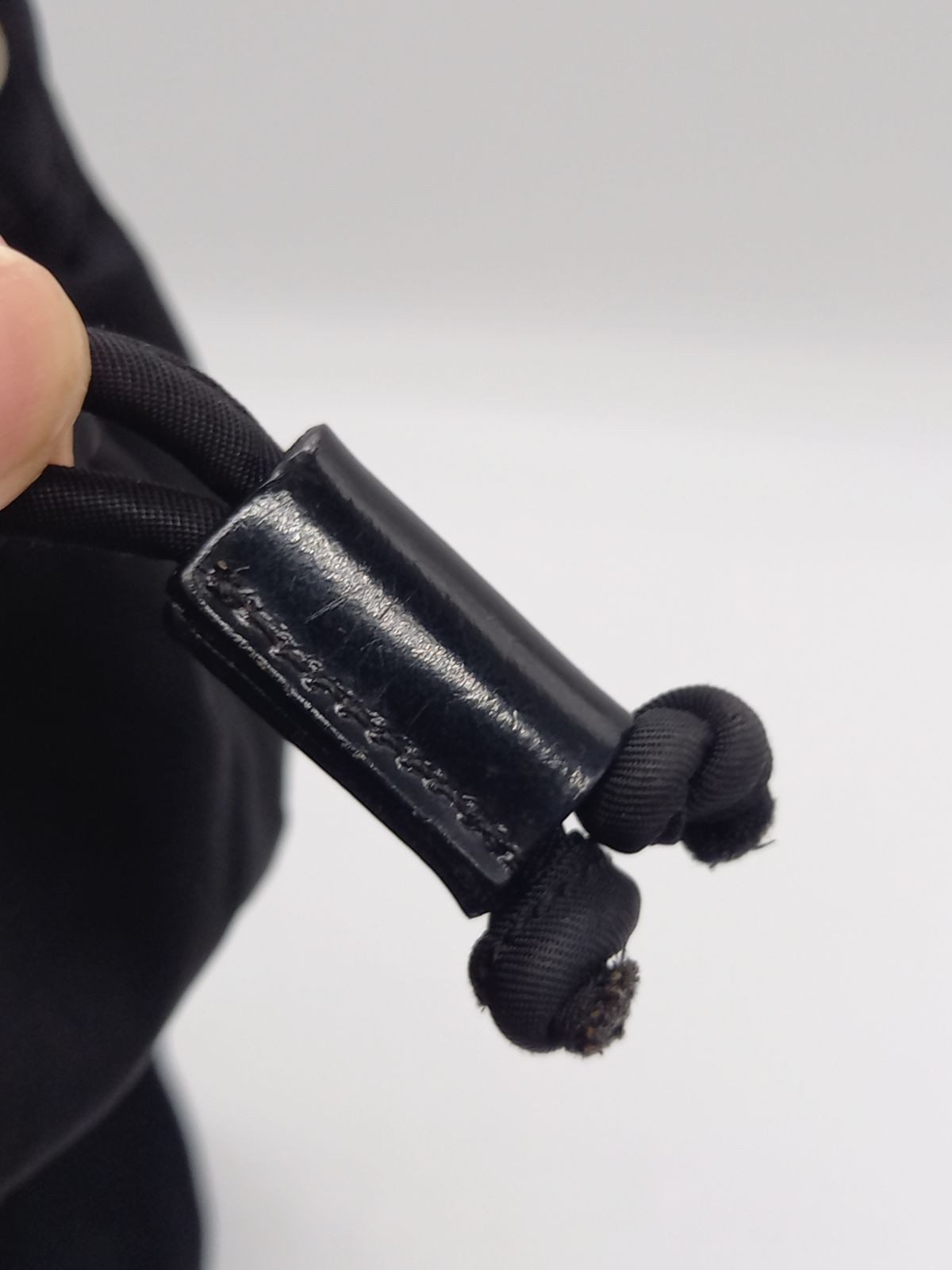 PRADA Nylon Drawstring Pouch Mini Bag Triangular … - image 9