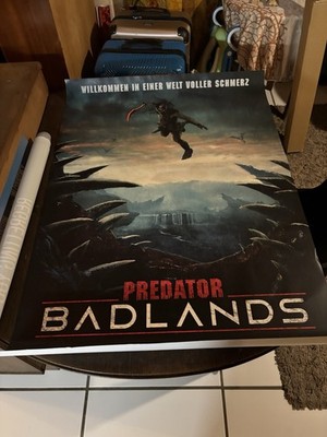 Predator Badlands Version 2 & Version 1 Filmplakat A0 118 x 84 cm