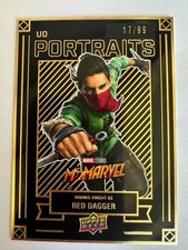 2024 UD Marvel Upper Deck Marvel Studios Series 2 Portraits RED DAGGER 17/99
