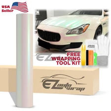 Galaxy Dust Gloss Aurora White Metallic Auto Sticker Decal Vinyl Wrap Sheet Film