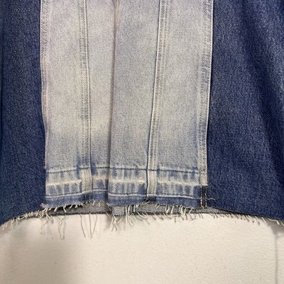 NWT Zara Patchwork Sleeveless Denim Dress Mini Sz S Boho Contemporary | eBay