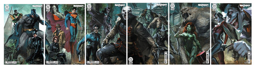 Batman #158 159 160 161 162 163 Dell'Otto COMPLETE CONNECTING COVER Set 2025-26
