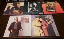 Lot Of 5 Humphrey Bogart Laserdiscs Big Sleep Maltese Falcon Dark Passage W14