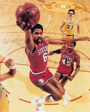 Julius Erving Dr. J  Philadelphia 76er 8x10 Photo  BK131