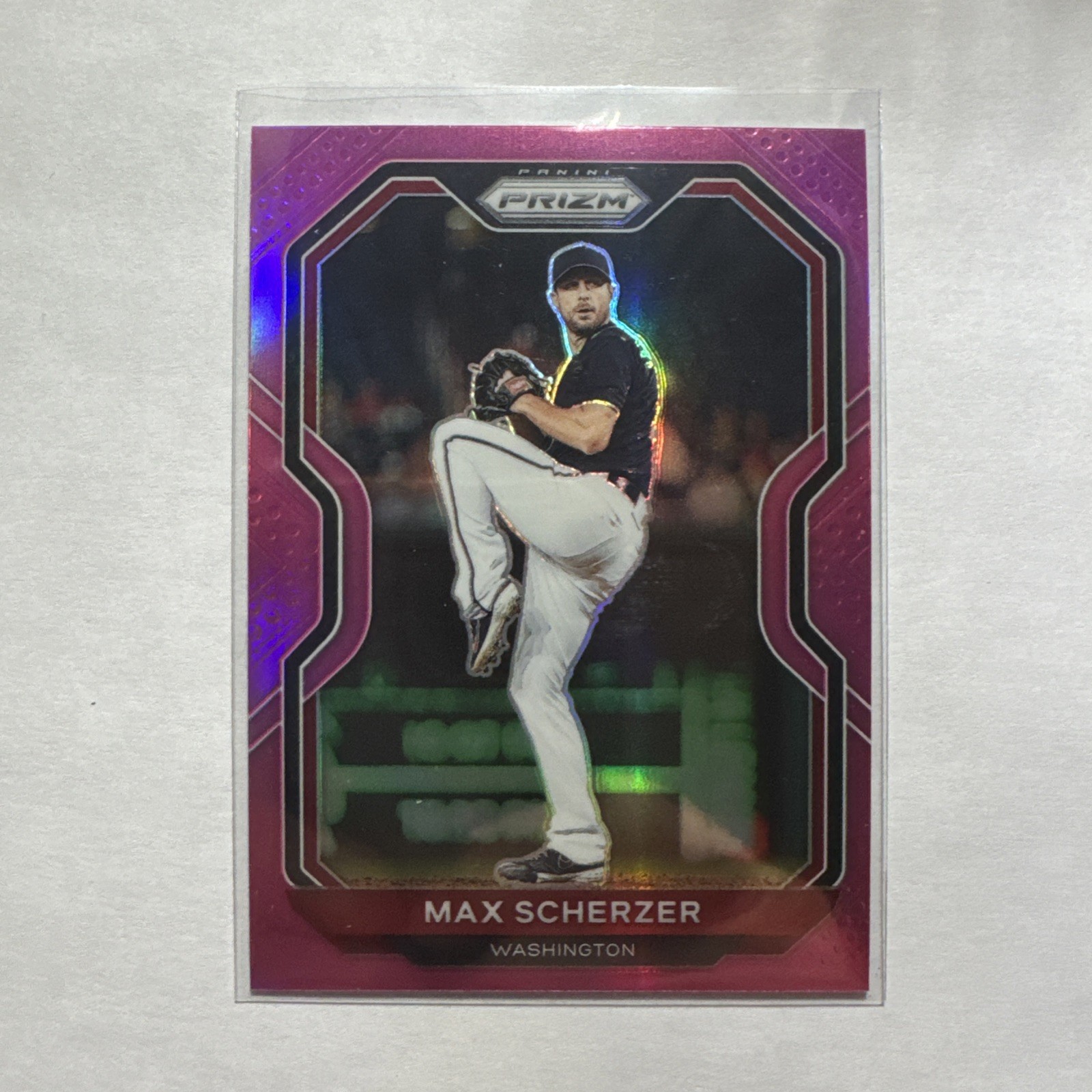 2021 Panini Prizm - Max Scherzer #32 Pink Prizm