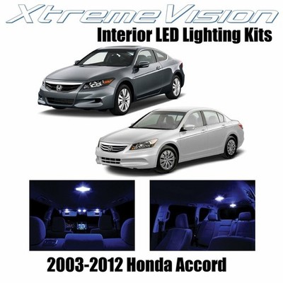XtremeVision Interior LED for Honda Accord 2003-2012 (12 PCS) Blue