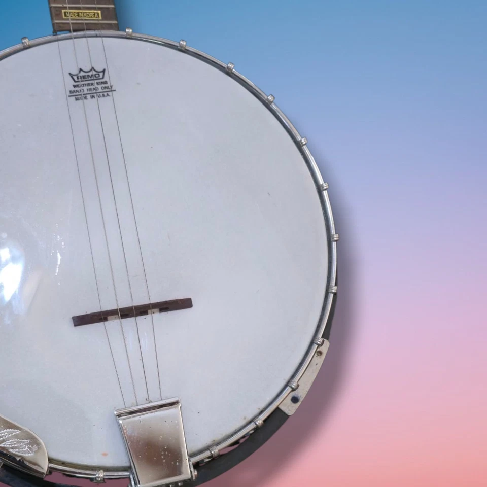 Vintage Samick Artist Series SB-77 Banjo 5 String READ - Image 3 of 4