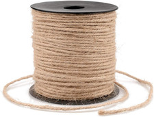 3mm 100m Juteschnur Jutegarn, Jute Schnur, Tau Seil Hanfseil, Juteseil Rope Dick