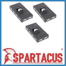 3x Spartacus Universal MultiTool Socket Plasterboard Back Box Cutter Double Gang