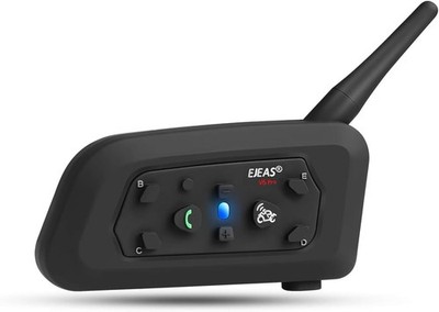EJEAS V6 Pro Motorradhelm Bluetooth Gegensprechanlage Headset