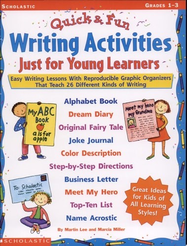 Quick-n-Fun Writing Activities Just for Young Learners: Easy Writing Lessons wit