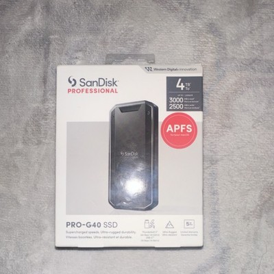 SanDisk Professional PRO-G40 SSD 4TB Portable External SSD