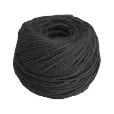 328 Feet Natural Jute Twine 3mm Twine String Color Jute Rope, Black