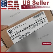 New Factory Sealed Allen Bradley 5069-OB16 SER B Compact 5000 DC Output Module