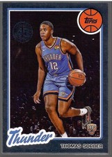 2025/26 Topps Flagship Basketball #80BK-61 Thomas Sorber RC 45th Anniversary