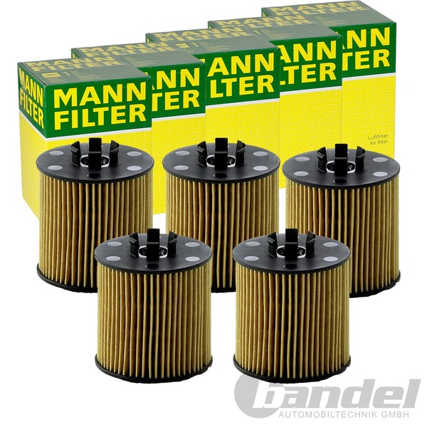5X Mann-Filter HU 712/6 X ÖLfilter MIT Dichtung Filtereinsatz 5-STÜCK!-image