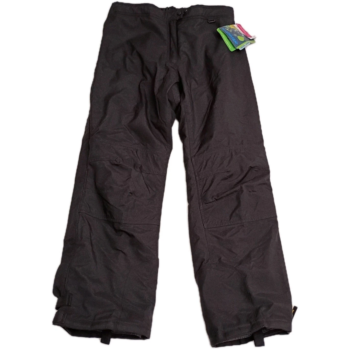 Boulder Gear Snow Ski Pants Black Women's Size 14 Adjustable Waistband/Inseam