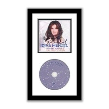 Idina Menzel Autographed Signed Framed CD Holiday Wishes Wicked ACOA
