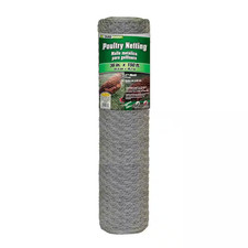 3 Ft. X 150 Ft. 20-Gauge Galvanized Steel Poultry Netting 2 In. Mesh
