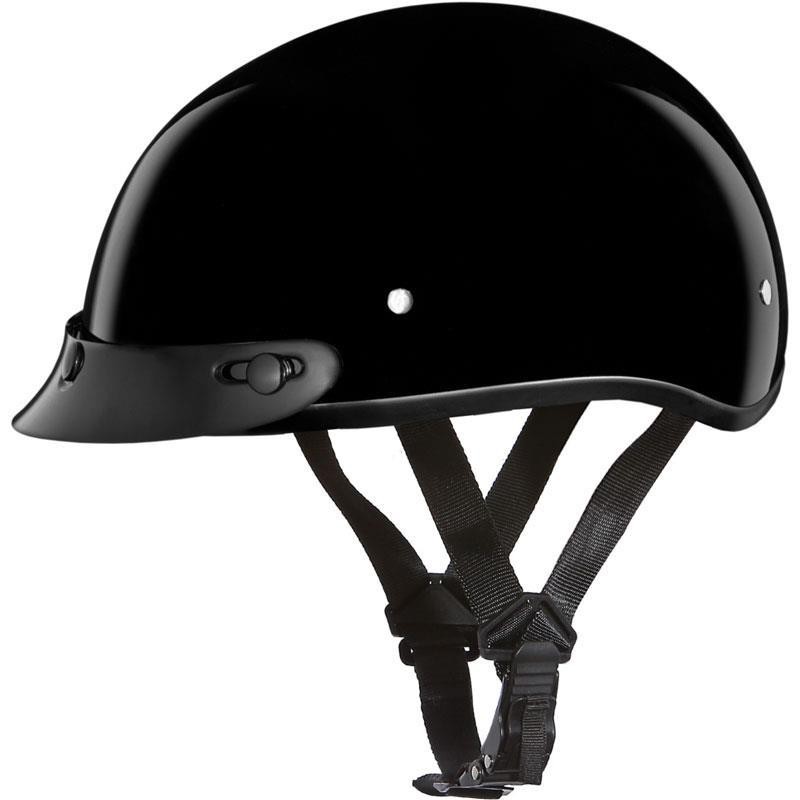 Daytona Skull Cap Jr Kids Youth Half Helmet Motorcycle DOT S