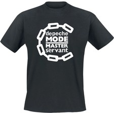 Depeche Mode T-Shirt Herren Master And Servant schwarz