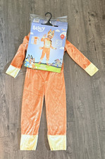 Bingo from Bluey Halloween Costume Jumpsuit Disney Toddler Kids M 3T-4T