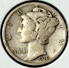 1926-S Mercury Dime Fine+ Condition Better Date