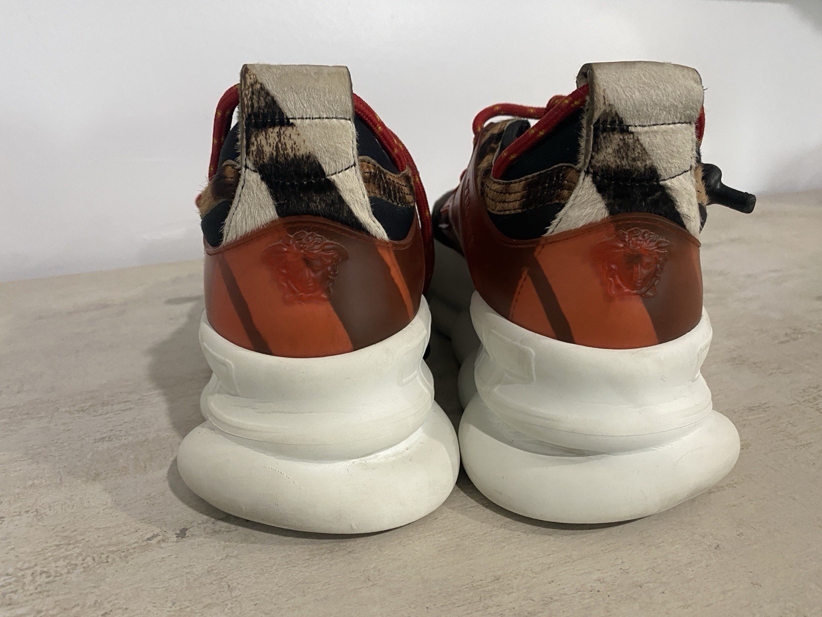 Versace Chain Reaction ‘Wild’ Leopard Pattern Sho… - image 6