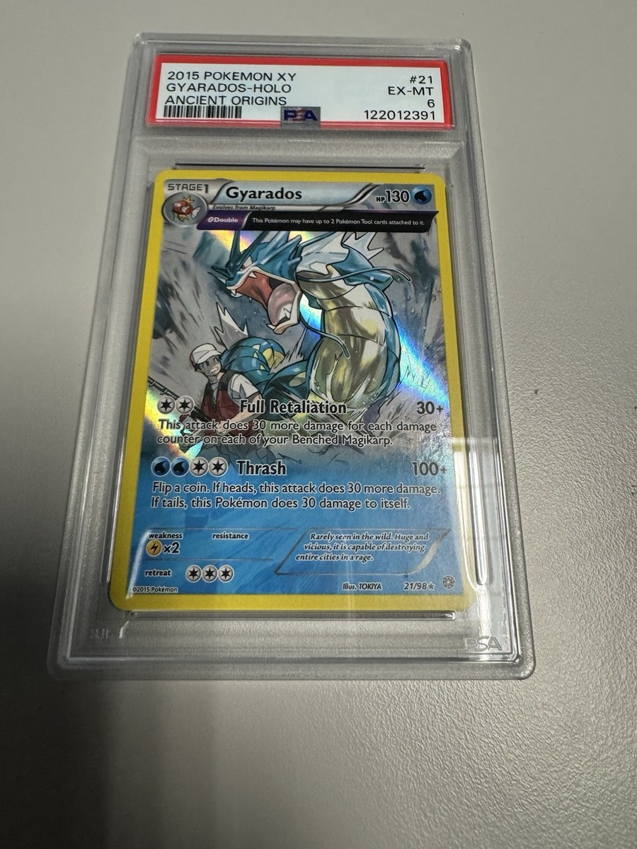 PSA10 2015 Pokémon XY Gyarados 21/98 Gyarados 21/98 XY - Ancient Origins Holo for sale online | eBay
