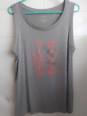 esmara Shirt/Top Gr. M 40/42 hellgrau weit lang ärmellos