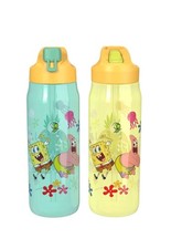Set Of 2 SpongeBob 20 Oz Water Bottle  Carry Handle Target   Summer 2025 New