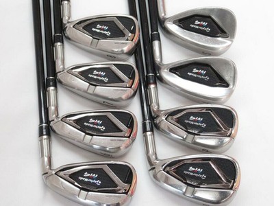TaylorMade M4 Iron Set 8pcs 5-PW, AW, SW FUBUKI TM6 Flex R