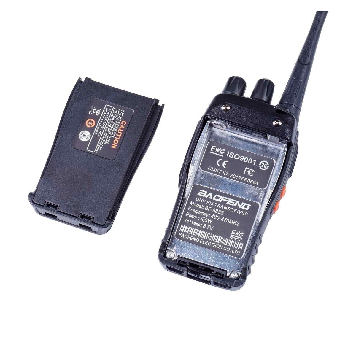 RICETRASMITTENTE WALKIE TALKIE Baofeng BF-888S UHF 400-470MHz Radio Ham - Foto 9