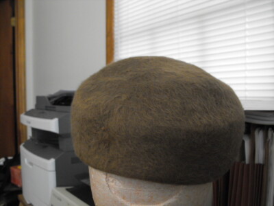 50s/60s Vintage lite Brn Hat made from Beaver | eBay