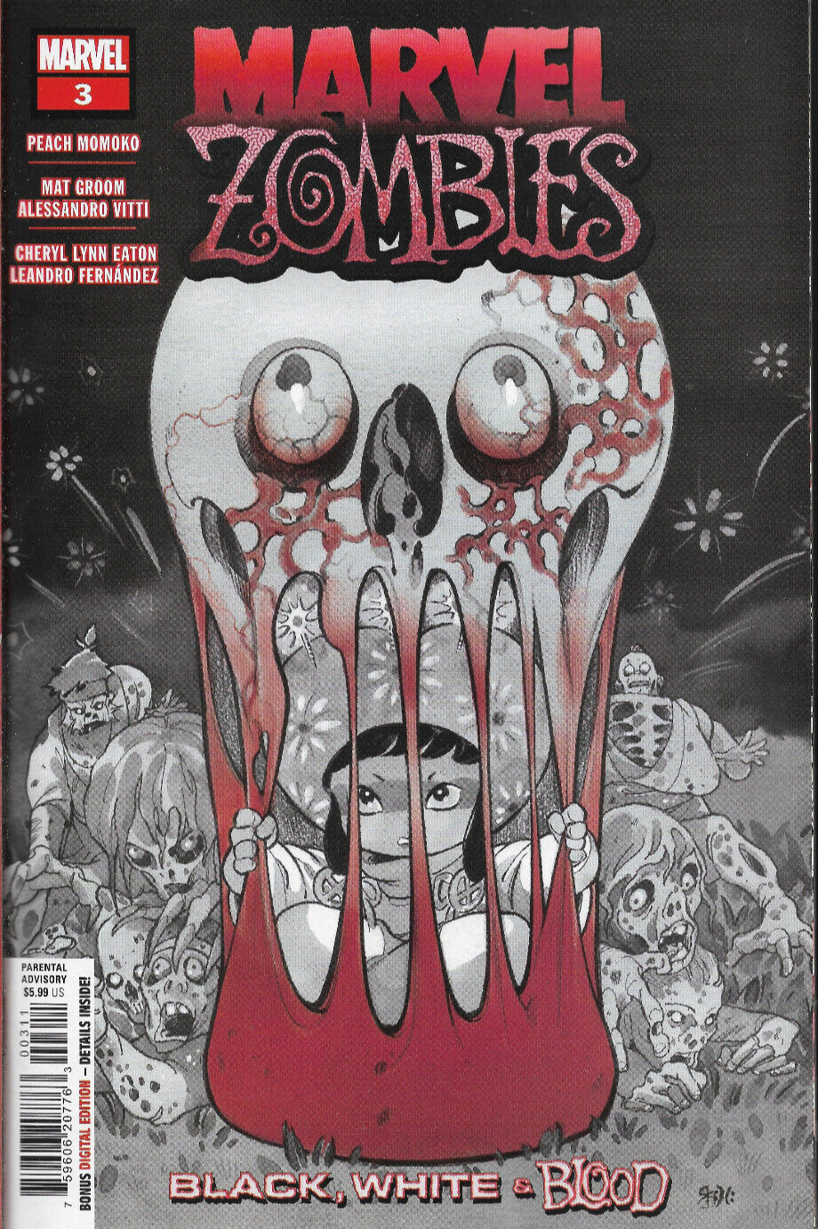 MARVEL ZOMBIES - BLACK WHITE and BLOOD (2023) #3 - New Bagged (S)