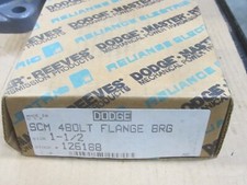 1-1/2" SCM 4 Bolt Flange Mount Bearing DODGE RELIANCE Made in USA