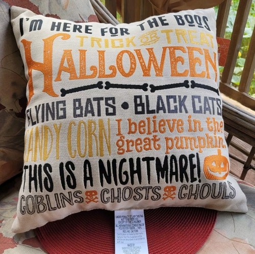 Brentwood Original Halloween Kissen