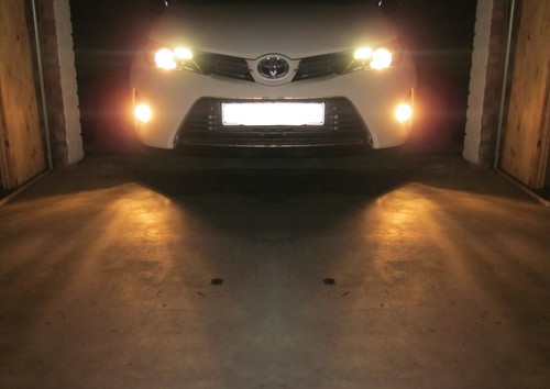 Rally H7 100W 3800K Stock Two Bulbs Head Light Low Beam High Watt Upgrade Lamp - Picture 11 of 12