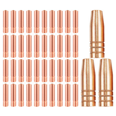 Amico M-30-43, MIG Torch Consumables, 40-pcs Tips, 3-pcs Nozzles, For MIG Welder