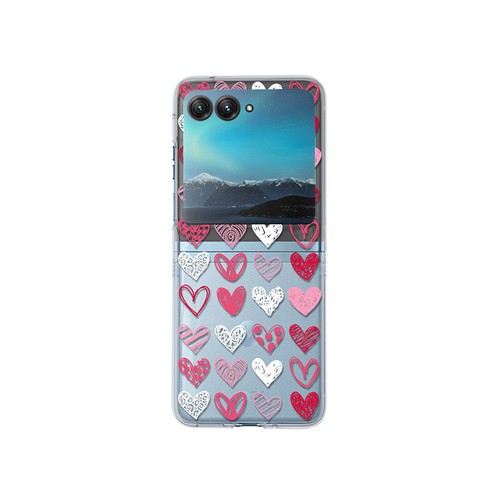 For Motorola Razr Ultra 2025/Razr+ 2025/Razr Shockproof Floral Clear Rugged Case - Picture 65 of 68