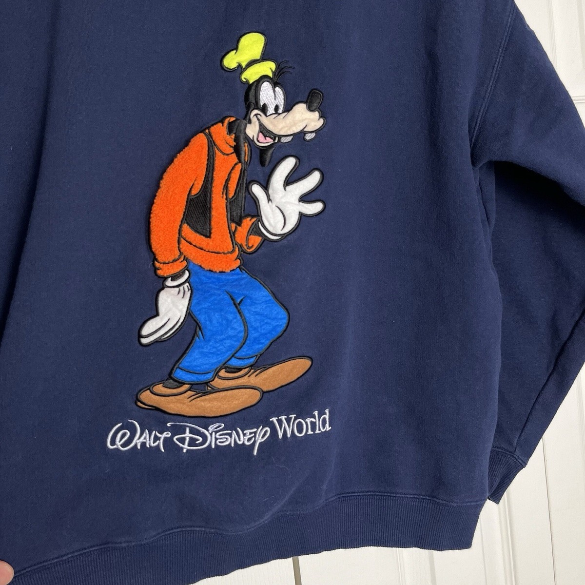 貴重◎ 80's desney goofy vintage sweat usa製 GOOFY Sweater 80s Vintage Disney Sweatshirt Soft LARGE Print