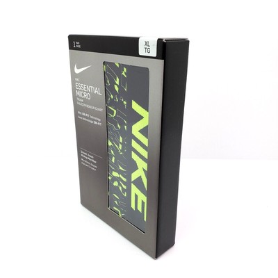 Nike Dri Fit Essential Micro Mens Sz XL Black Volt Limited Edition  